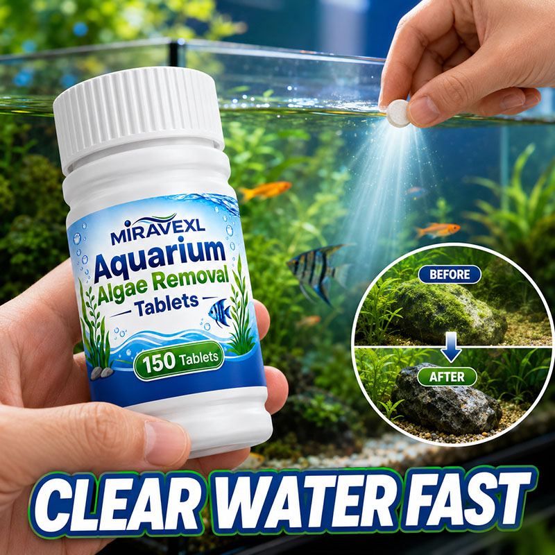 Aquarium Plant Growing - MIRAVEXL 150 Aquarium Algae Removal Tablets,