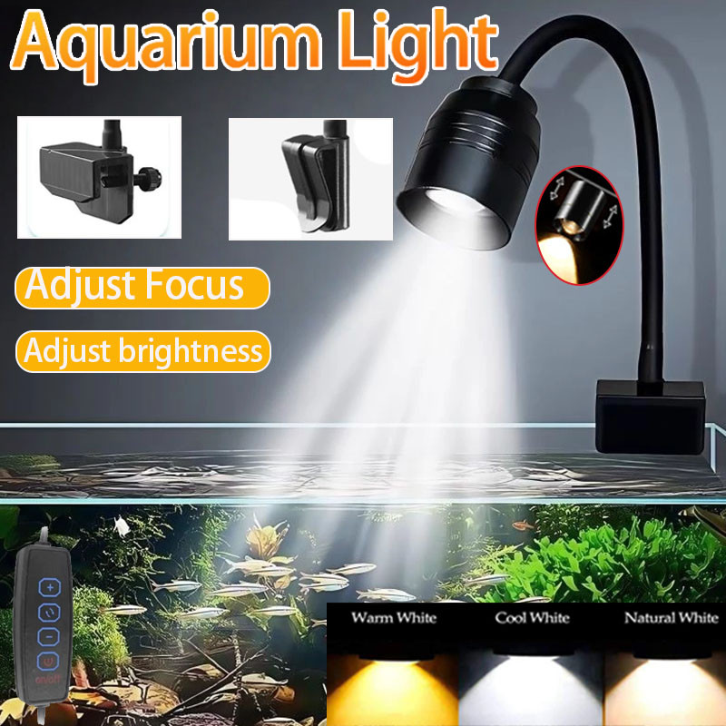 Aquarium Plant Growing - USB Aquarium Light Lighting plants Grow