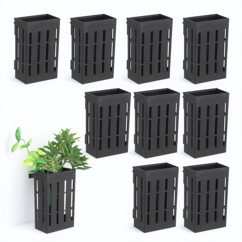 Aquarium Plant - 10Pcs Hanging Planter for Aquarium Slotted