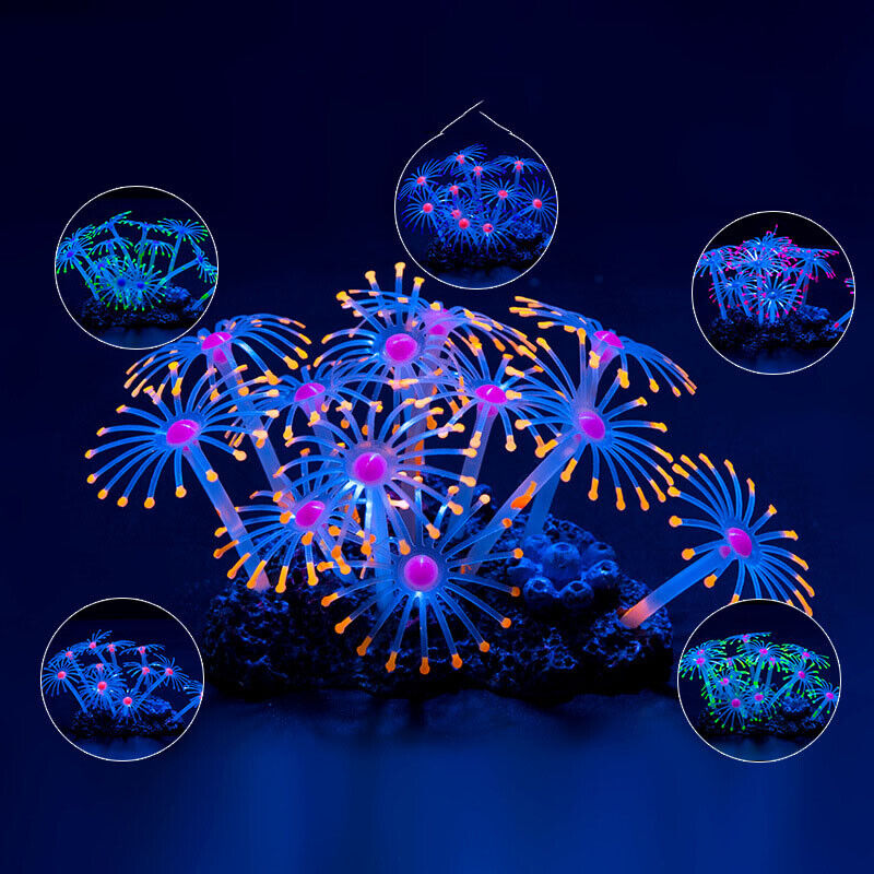 Silicone Glowing Landscape Art - Aquarium Plant Live recension och pris
