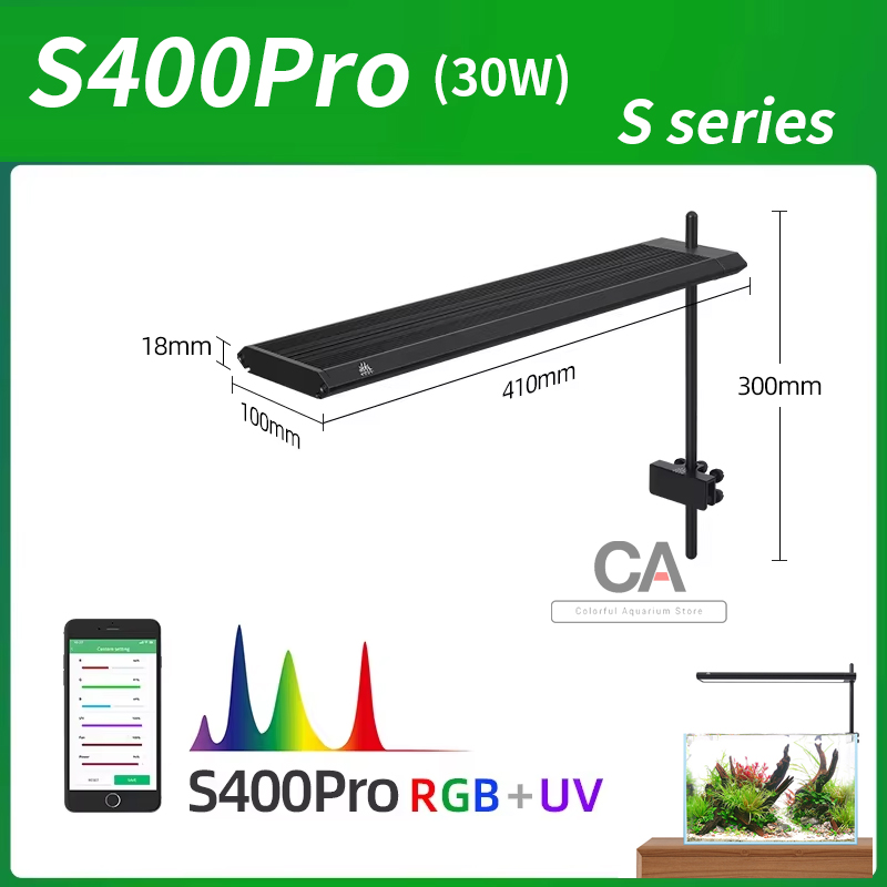 WEEK AQUA S Series RGB+UV Full - Aquarium Plant Live recension och pris