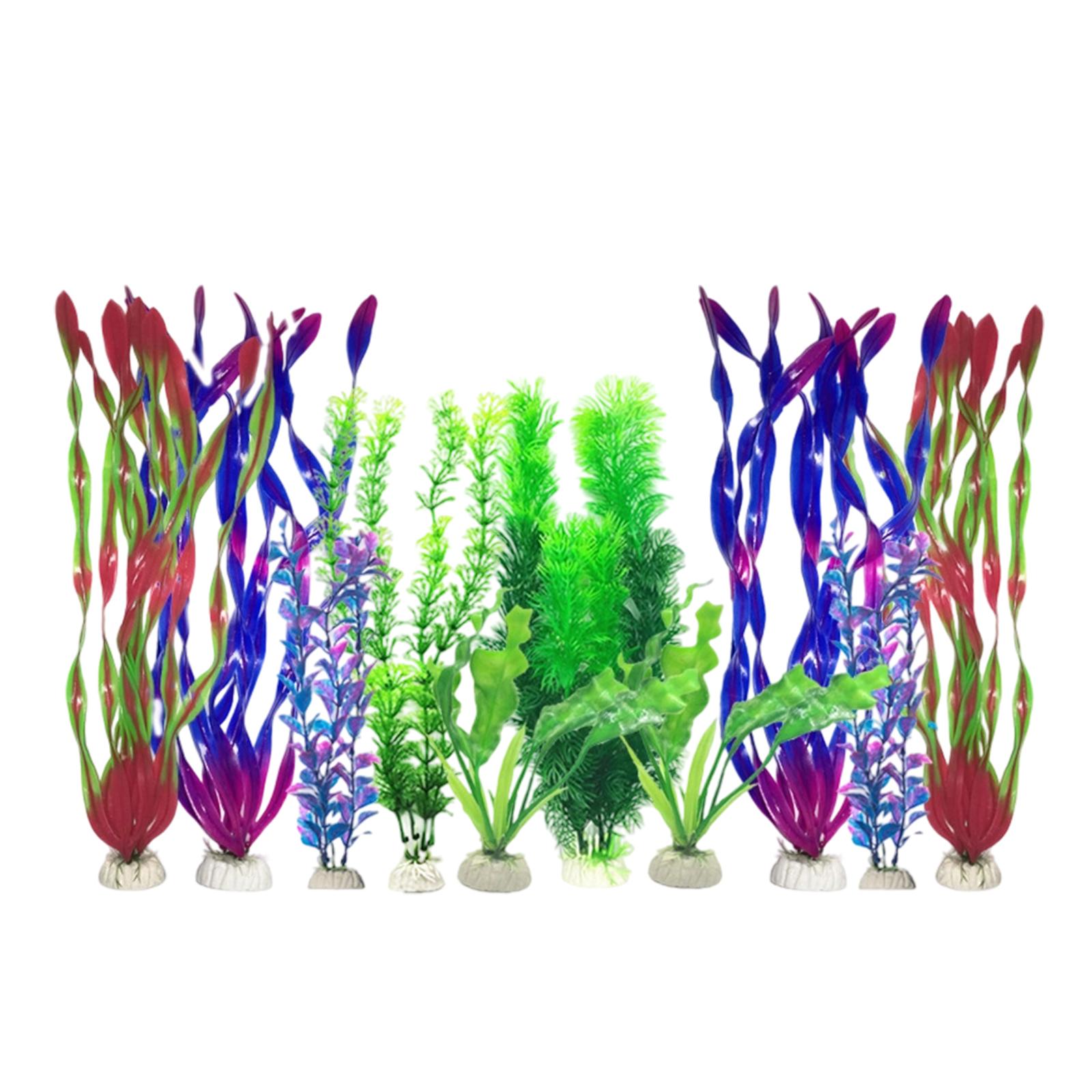 Artificial Aquarium Plants Set - Planted Aquarium Tank Kit recension och pris
