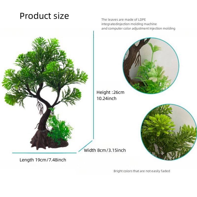 Fish Tank DIY  Artificial Aqua - Aquarium Plant Live recension och pris