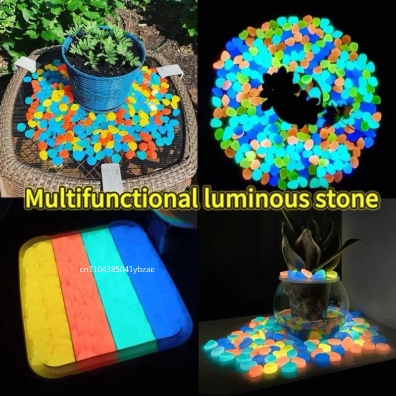 100-800pcs Glow in The Dark Pe - Aquarium Plant recension och pris