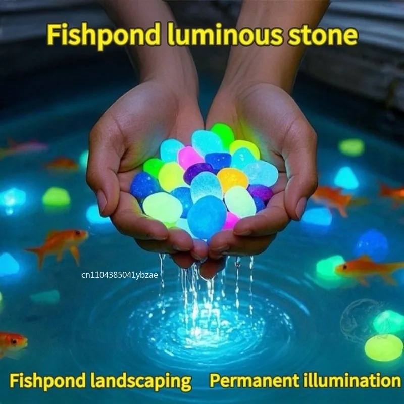 100-800pcs Glow in The Dark Pe - Aquarium Plant recension och pris