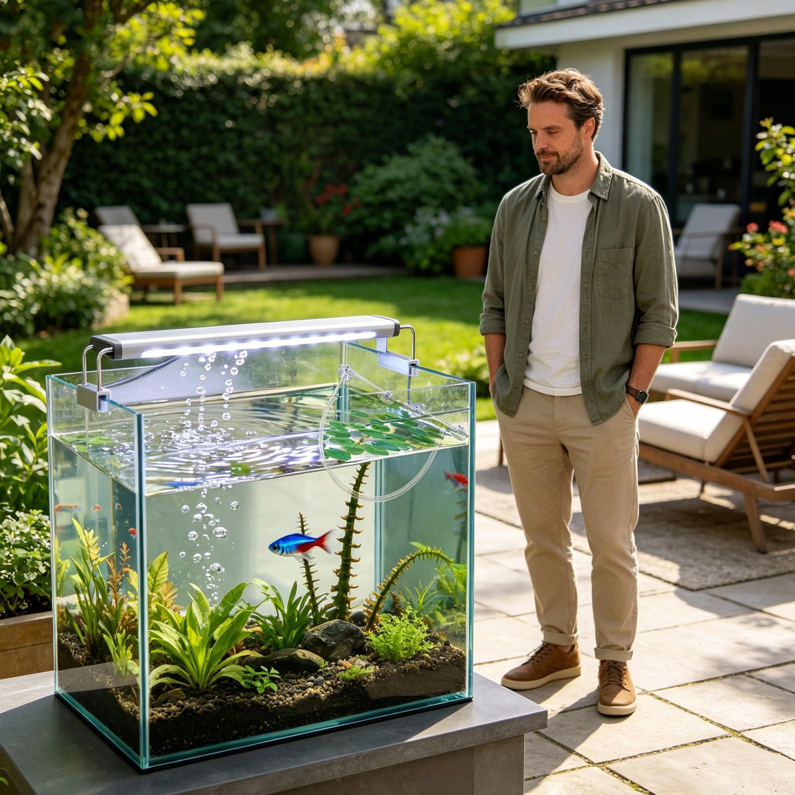 Floating Plant Corral Auto Hei - Planted Aquarium Tank Kit recension och pris