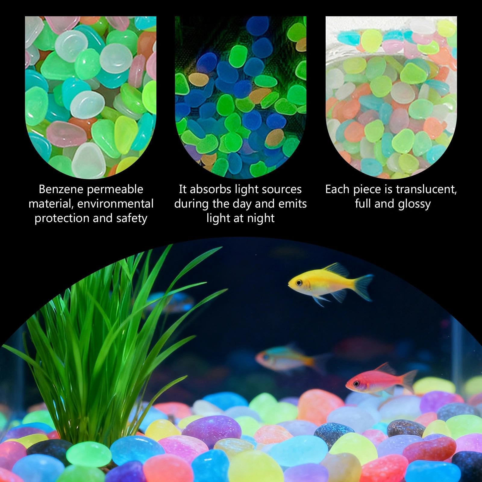 Potted Plants Glow In The Dark - Aquarium Plant recension och pris