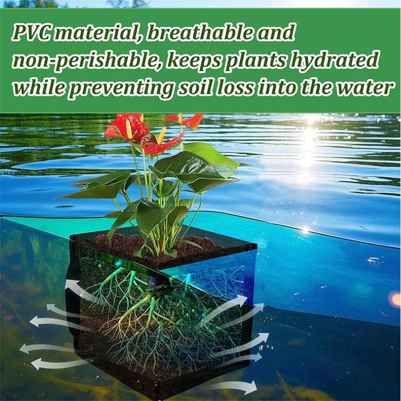 4 Pcs Black Mesh Pond Planting - Aquarium Plant recension och pris