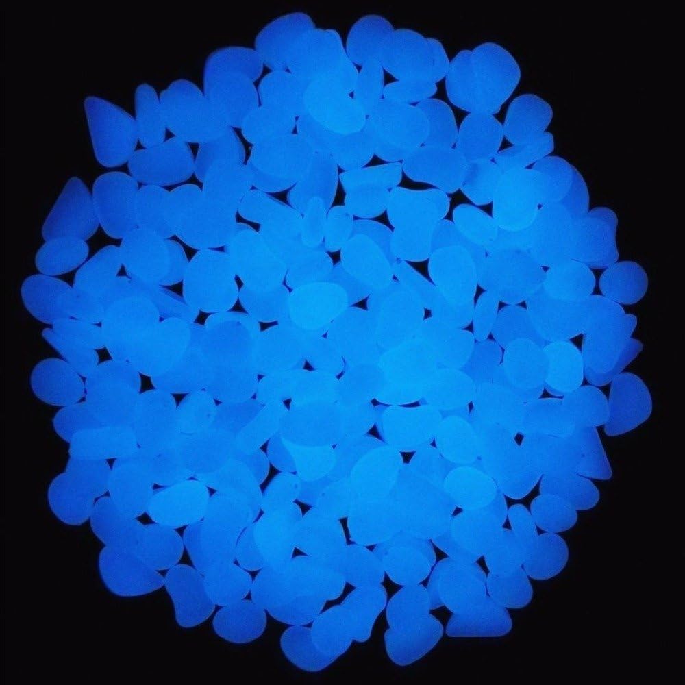 Fish Tank Rocks Glow Blue Pebb - Aquarium Plant recension och pris