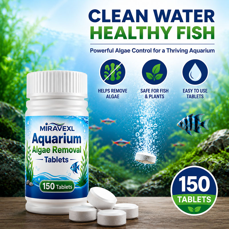 MIRAVEXL 150 Aquarium Algae Re - Aquarium Plant Growing recension och pris