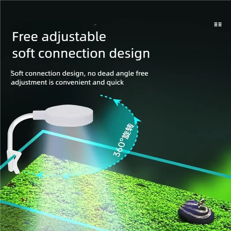 3W LED Clip-On Aquarium Light  - Aquarium Plant Growing recension och pris