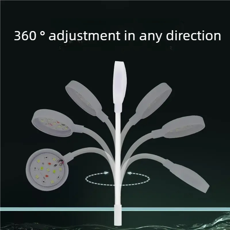 3W LED Clip-On Aquarium Light  - Aquarium Plant Growing recension och pris