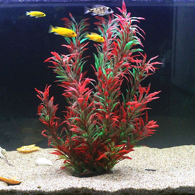 50CM Artificial Fish Tank Rare - Planted Aquarium With Fish recension och pris