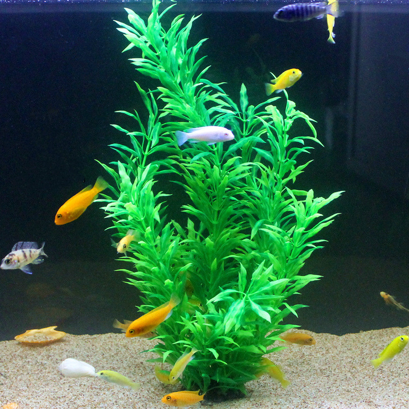 50CM Artificial Fish Tank Rare - Planted Aquarium With Fish recension och pris