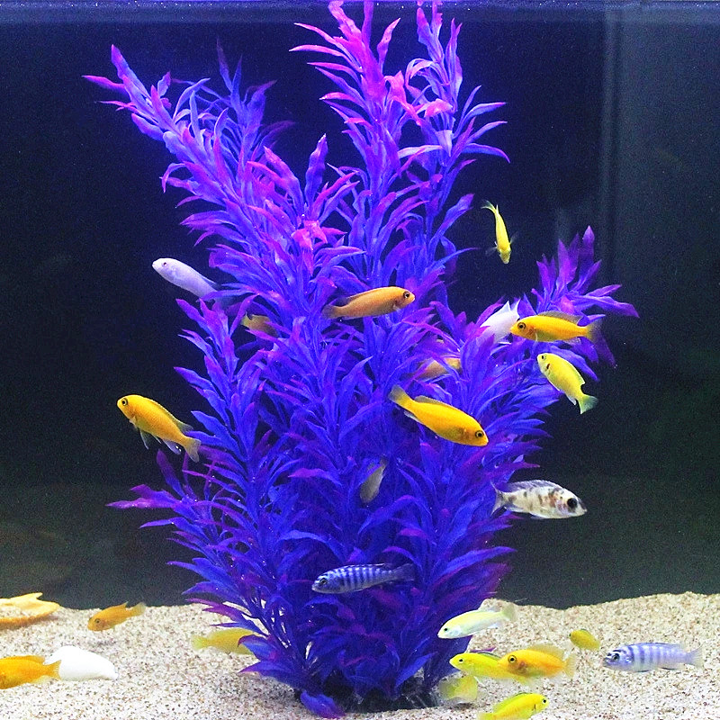50CM Artificial Fish Tank Rare - Planted Aquarium With Fish recension och pris