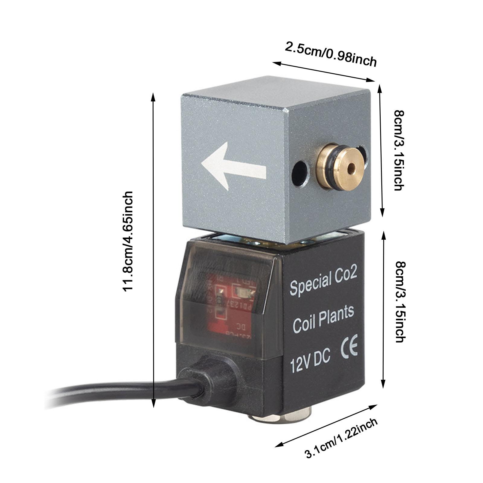 Aquarium CO2 Solenoid Kit Alum - Planted Aquarium Tank Kit recension och pris