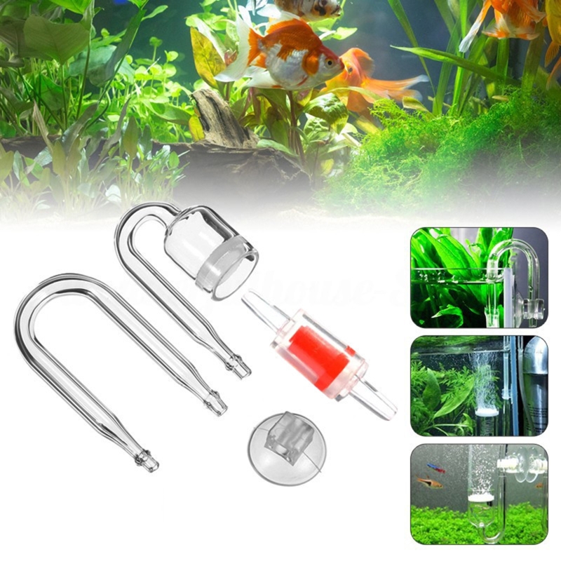 4pcs Set DIY CO2 Diffuser For  - Aquarium Plant Growing recension och pris
