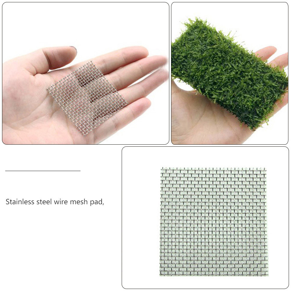 15Pcs Stainless Steel Mesh Pad - Aquarium Plant recension och pris